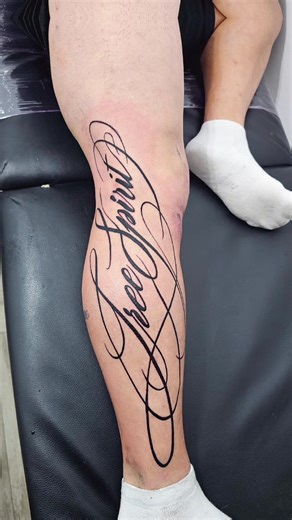 Free Spirit Lettering #tattoo #españa #sevilla #andalucia #freestyle