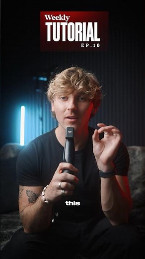 Create your own LIGHT LEAK Transitions with this prism trick 🔦💡