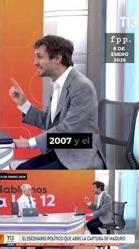 Fernando Claro on T13: "More than a romanticization, there was a very strong Chávez"