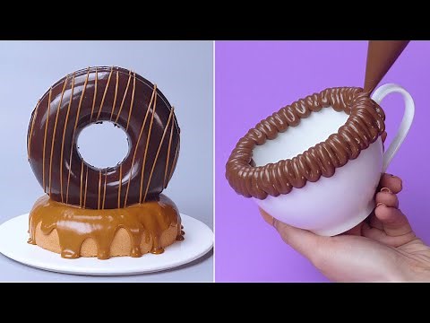 Ultimate Chocolate Cake Decorating Recipe 🍫 Satisfying Chocolate Cake Hacks | Transform Cake