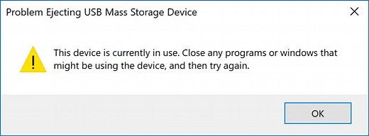 Problembehebung: Externe Festplatte lässt sich nicht auswerfen