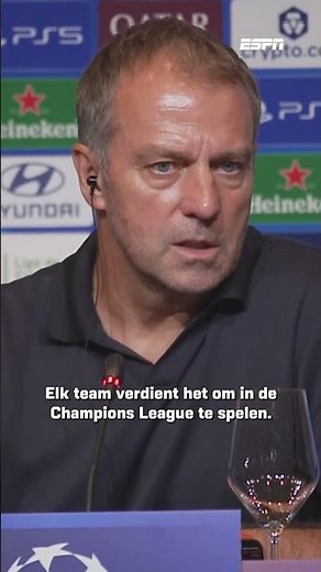 Lovende woorden van Hansi Flick voor Feyenoord 🗣️👏