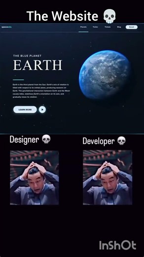 The Website #design #developer #web #shorts
