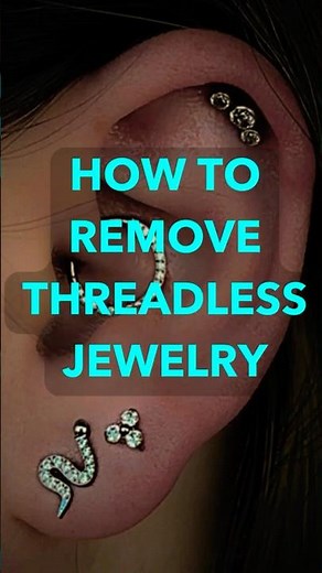How To Remove Threadless Jewelry