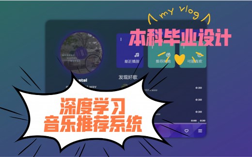 【本科毕设】｜音乐推荐系统｜深度学习｜Pytorch｜Django｜人工智能｜梅尔频谱｜前后端搭建