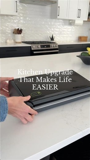 #ad #FoodSaverPartner One of those small kitchen upgrades that can make a big difference over time!