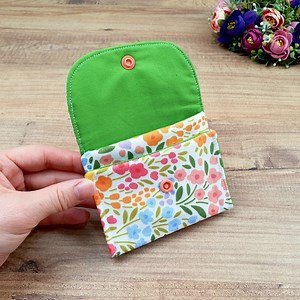 The Quickest Hack to Make a Multi-Pocket Card Wallet 🧵 | Lady Loves Knitting