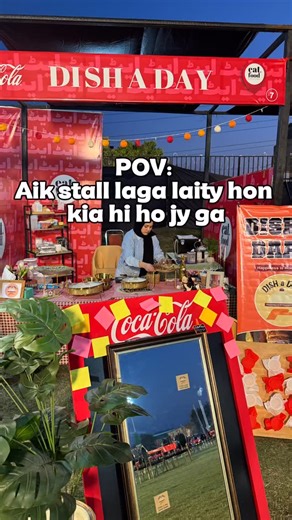 Dish_a_Daay on Instagram: "Day 1 of my stall @lahoreeat went superb Alhamdulilah 🙌🏻. Your appearance means a lot to me . Dish_a_daay’s customer satisfaction is my number 1 priority. @ayeshabeigs @heshamk_ @sadeedkhwaja @kanzababar thanks for coming to my stall @ken_ Manifessting your visit to our stall fr✨🙌🏻 . . . . #lahore #food #trendingréels #explore #weekend"