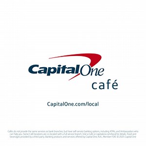 Leave ordinary banking behind. Enjoy the perfect blend of craft coffee, fresh eats, and more at your local Capital One Café. | Capital One Café