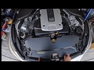 CHANGING THE RADIATOR ON MY 3.7 Q50!!