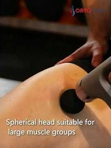 Pistol pentru masaj ORTO GUN V PRIME, 4 capete de masaj, 5 viteze, ecran LED, Portabil, ORTO 89