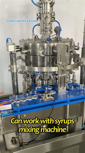 Carbonated Drinks Canning Machine | Rotary Drink Filler