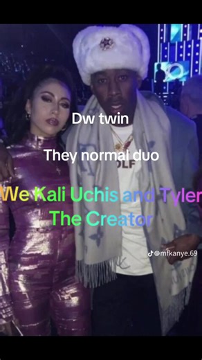 Rainbow font🥹 #tylerthecreator #kaliuchis #Fyp #trend #duo