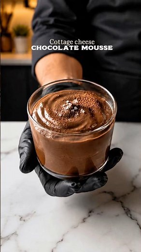 Cottage Cheese Chocolate Mousse ..