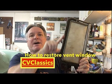 How to rebuild vent window 55 56 57 Chevy