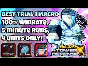 This *INSANE* Macro Clears Trial 1 For Esdeath With ONLY 4 Units! | ASTDX