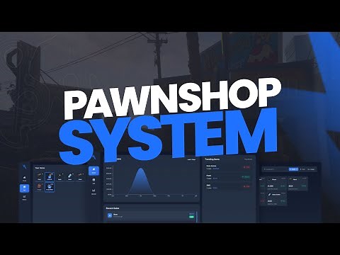 FiveM Advanced Pawnshop Script | ESX/QB/QBX | Dynamic Prices | Modern UI | FiveM Script