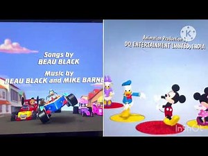 House Of Mouse, Mickey & The Roadster Races & Mickey Mouse Clubhouse Credits Remix
