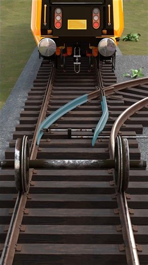 You Won’t Believe How Trains Switch Tracks | Railway Switch Explained 🚆