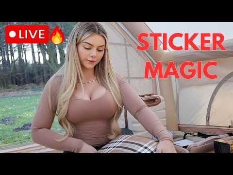 Sticker Magic! P23🔥#livestream #shorts #usa #tiktok #funny #love #fyp #trending #explore #music