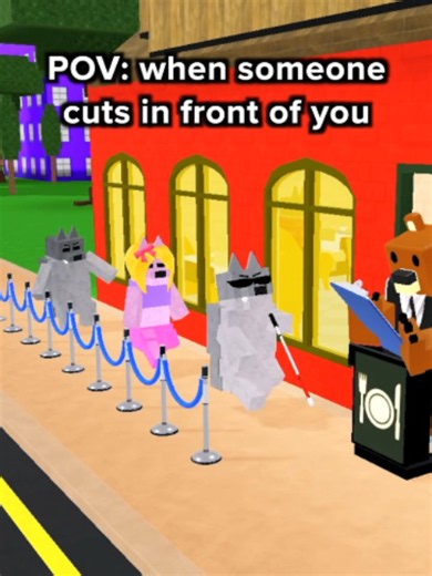 (PART 4) POV when someone cuts in front of you #roblox #robloxmemes | Roblox