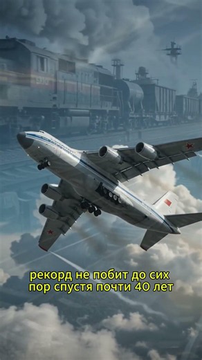 Тайна рекорда АН-124 «Руслан», который НЕ МОГУТ ПОБИТЬ 40 ЛЕТ! ✈️🔥 #история #факты