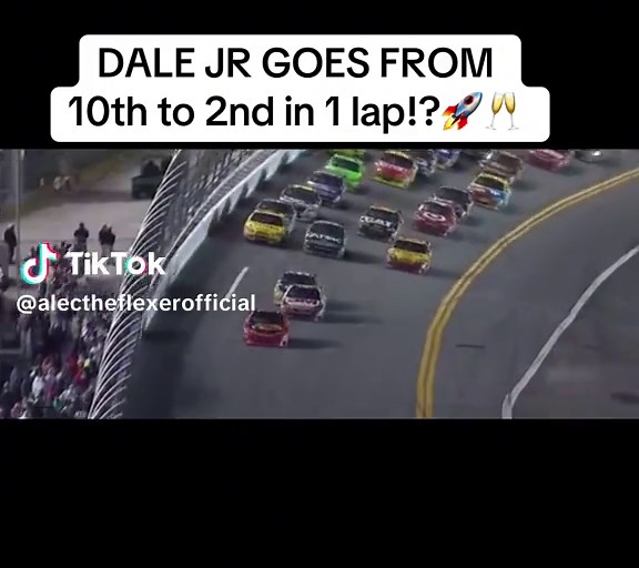 Dale Jr's Incredible Overtake at Daytona 500 2010