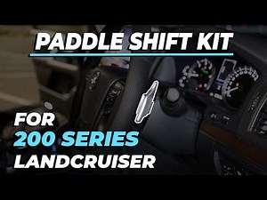 PVS Paddle Shift Kit Install Video to Suit Toyota 200 Series LandCruiser