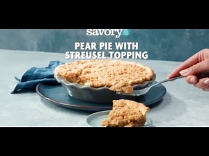 How to Make Pear Pie | SavoryOnline