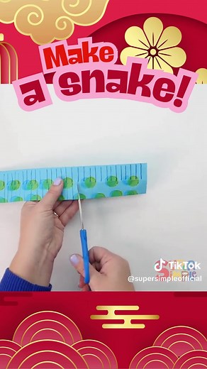 How to Make a Chinese New Year Snake Craft Easily