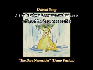 The Jungle Book Deleted Songs