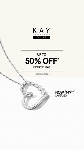 All set for Valentine’s Day, without overspending. Get gifting-ready at KAY Outlet. | Kay Jewelers