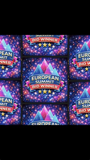 Celebrate Your European Summit Bid Winner Achievement!