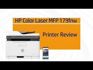HP Color Laser MFP 179fnw Printer Review
