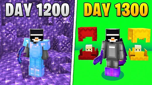 I Survived 1,300 Days in Hardcore Minecraft
