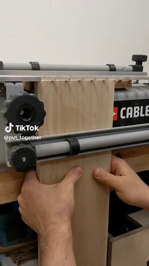 Cutting dovetails using the Porter Cable jig for some maple drawers! #PutTogether #Furniture #Design #Custom #Dovetail #Maple #Drawers #RedHook #Brooklyn #NYC