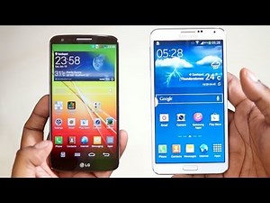 Samsung Galaxy Note 3 vs LG G2 Comparison