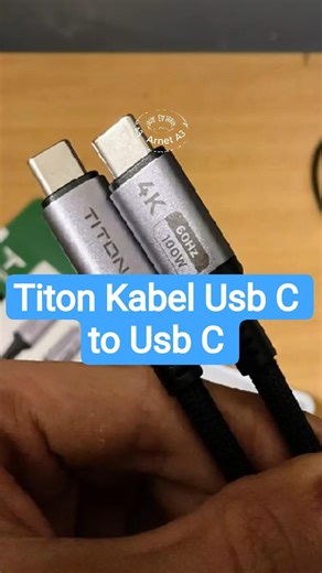 Titon kabel usb C to Usb C fast charging