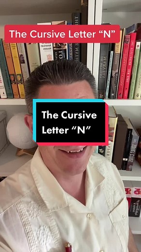 How to Write the Cursive Letter N: Step-by-Step Guide