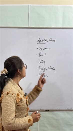 Krishna Education Center | Board Exams Topper Answer Sheet Strategy and Tips for Impressive Answer Sheet #boards #cbse #class10th #class12 #instagram [Cbse answer... | Instagram