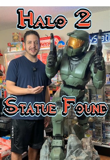 Rare Halo 2 Master Chief Statue For Sale At Our Store #halo #retrogaming #retro #xbox