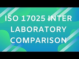 ISO/IEC 17025 Interlaboratory Comparison