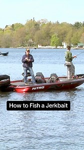 Jerk bait fishing 101 featuring Paul Ritchie on Lake Mahopac, New York. Key to success is water temperature: optimal conditions arise when it's between 40-60°F, signaling bass movement towards shallow water. Start by selecting a jerk bait with bright colors to simulate spring prey. Slow, steady retrieves are most effective in cooler waters, so begin with a jerk-pause-jerk cadence, each pause lasting 5-10 seconds. As temperatures rise, increase the speed and frequency of your jerks. Key areas to 