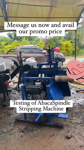 Testing Of Abaca Spindle Stripping Machine #abacaspindlestrippingmachine #abacamachine #strippingmachine #AgriMachinery #machineries #AgriculturalMechanization #supportlocal #agri # | JD Davao Metal Fabrication and Construction Services