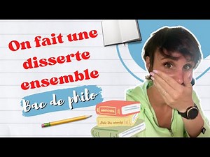 BAC: Write a philosophy dissertation from A to Z 🤓