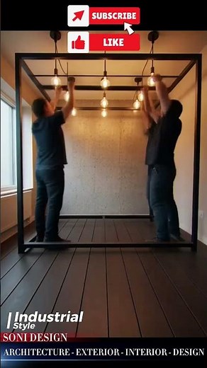 “Industrial Modern Bedroom Makeover 🔥 Dark, Bold, Sleek!”