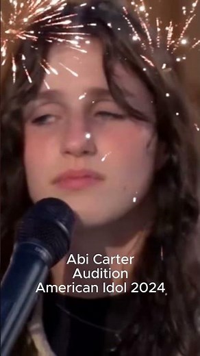 Abi Carter | American Idol 2024 Audition | Billie Eilish's "What Was I Made For?" from "Barbie,"