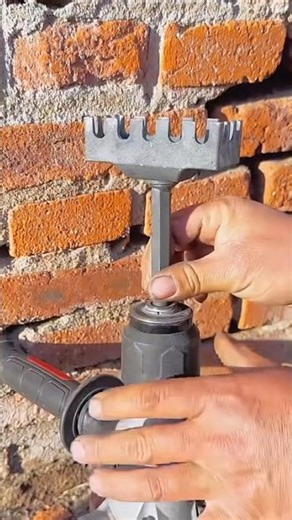 How to drill a brick to install a flush-mounted box?