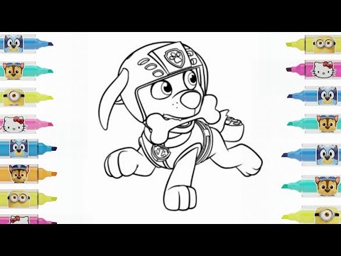 How to Draw Paw Patrol | Step by Step Drawing for Kids