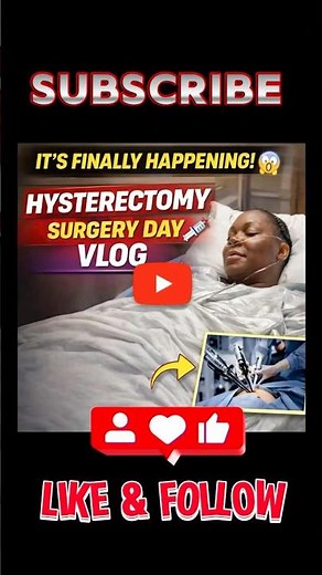 Robotic Laparoscopic Hysterectomy Surgery Day Vlog | What to Expect, Hospital Prep & Recovery